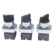 CHINT NP2-BD25 2 Gear Self-locking 1NO+1NC Power Transfer Switch Short Handle Master Knob 22mm