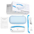 SAD Light Therapy Glasses Wearable UV-Free Blue & White LED Light Therapy Lamp English Version - free shipping - PMC TechLife - Order now!