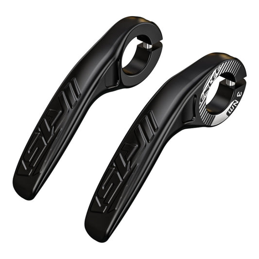 ENLEE E-45616 1pair Bicycle Handlebar Covers Cow Sheeps Horn Grips Joystick Sleeve Accessories(Black) - free shipping - PMC Jewellery - Order now!