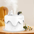 M328 Mini USB Plug-in Desktop Night Light Cartoon Cake Silent Spray Humidifier(White) - free shipping - PMC TechLife - Order now!