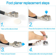 10 In 1 Foot File Clean Tool Kit Foot Care Pedicure Tools Set(Black)