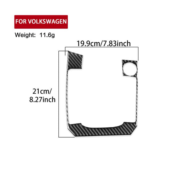 For Volkswagen Sagitar 2019-2023 A Model Left-Hand Drive Gear Panel Sticker(Black)