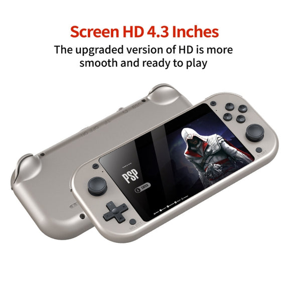 M17 64GB HD 4.3 inch High Brush Display Screen Retro PSP Remote Sensing Home Game Console