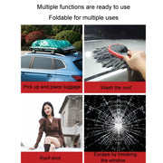 For SUV Car Assistance Getting In The Car Hook Pedal, Color: Black