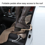 For SUV Car Assistance Getting In The Car Hook Pedal, Color: Black with Broken Window