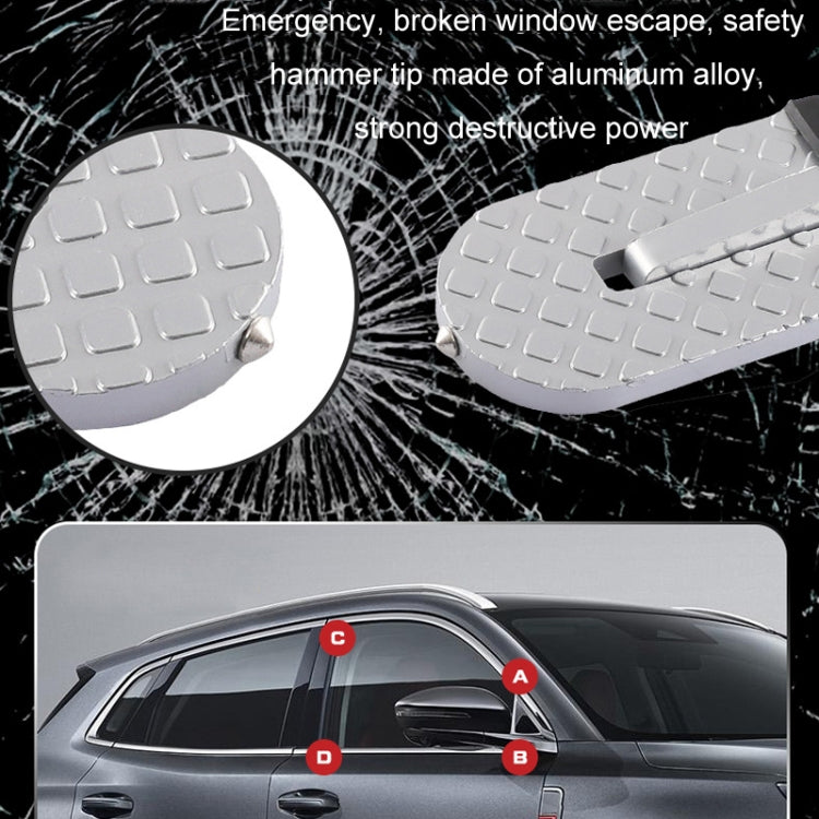 For SUV Car Assistance Getting In The Car Hook Pedal, Color: White with Broken Window - Foot Pedal by PMC TechLife | Online Shopping South Africa | PMC TechLife | Buy Now Pay Later Mobicred