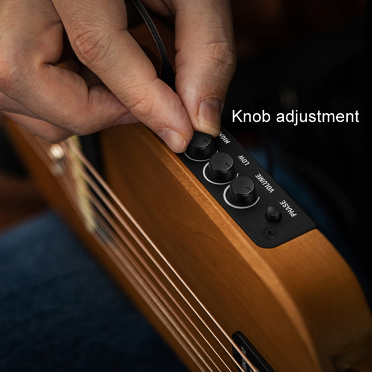 DONNER Smart Headless Silent Guitar Travel Portable Detachable Acoustic Guitar, Style: Mahogany Sunrise Color - free shipping - PMC Jewellery - Order now!