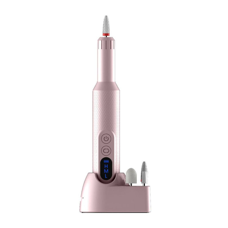 M3 USB Charging Portable Electric Nail Polisher Nail Art Tools Home Nail Art Instrument(Pink) - Grinding Tools & Accessories by PMC TechLife | Online Shopping South Africa | PMC TechLife | Buy Now Pay Later Mobicred