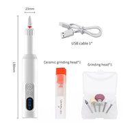 M3 USB Charging Portable Electric Nail Polisher Nail Art Tools Home Nail Art Instrument(Pink)