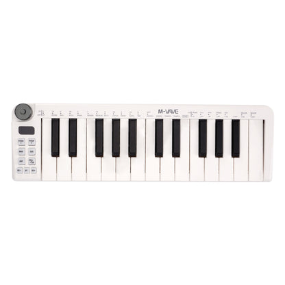 M-VAVE SKM-25MINI Digital Electronic Piano 25 Key Musical Instrument MIDI Keyboard Controller - free shipping - PMC Jewellery - Order now!