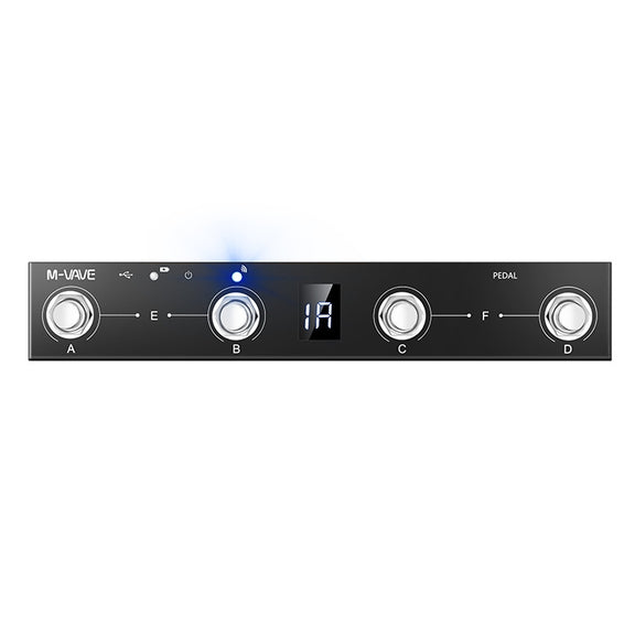 M-VAVE MIDI Bluetooth Controller MIDI Pedal Page Turner Multifunctional Musical Instrument Accessories