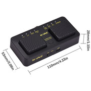 M-VAVE CUBE TURNER PRO Electric Guitar Effect Loop Bluetooth Spectrometer Controller