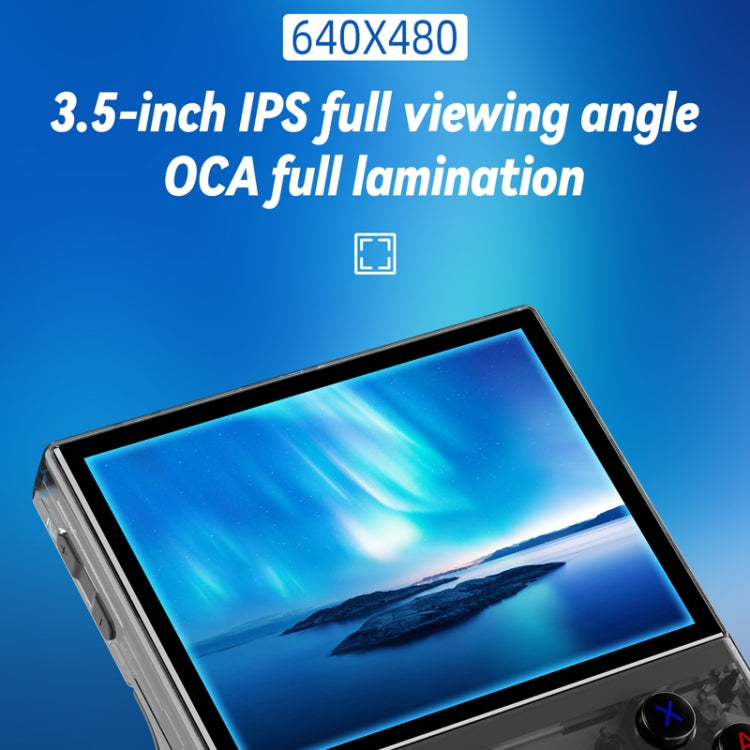 ANBERNIC RG35XX PLUS  Handheld Game Console 3.5-Inch IPS Screen Support HDMI TV 64GB(Retro Gray) - free shipping - PMC Jewellery - Order now!