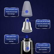 Electrical Nose Hair Trimmer Shaving Nose Hair Motorized Eyebrow Razor Nasal Cleaning Tools