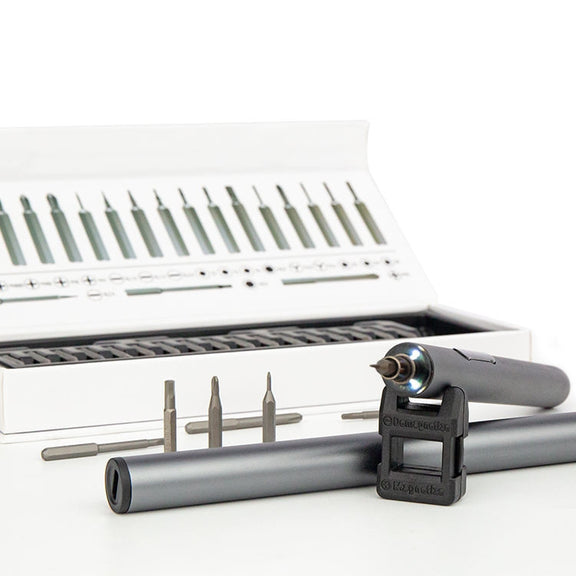 BAKU Worktop 280rpm/Min 0.35N.M Electric Screwdriver Set With 20 Bits
