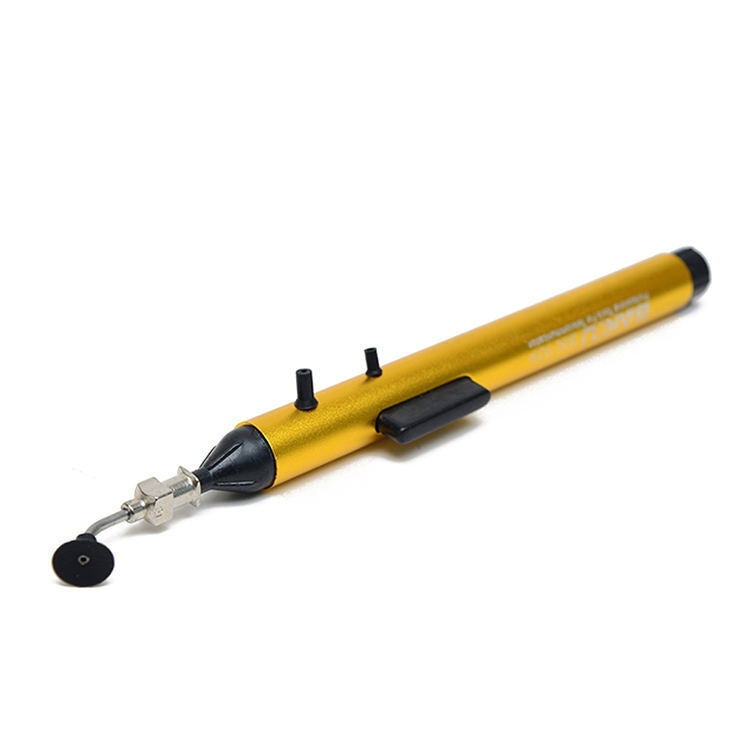 BAKU BK-939 Vacuum Sucking Pen with 3 Suction Headers Repair Tool(Gold) - Sucker by BAKU | Online Shopping South Africa | PMC TechLife | Buy Now Pay Later Mobicred