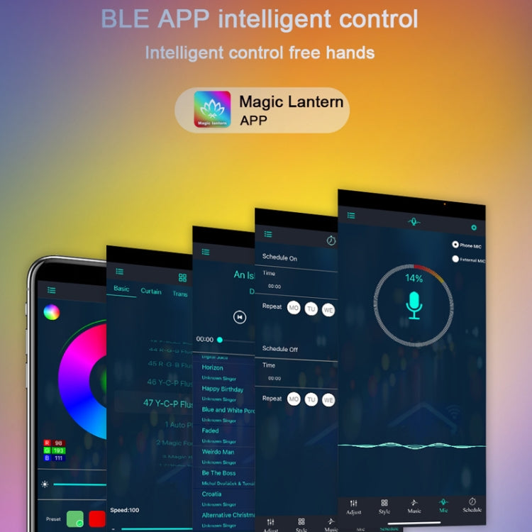 8pcs+4 Corners Bluetooth 12V RGBIC Splicing Wall Light Intelligent Remote Control Indoor Decorative Ambient Lights(EU Plug) - free shipping - PMC TechLife - Order now!