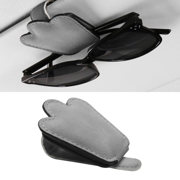 Automotive Shade Eyewear Holder Car Visor Sunglasses And Ticket Organizer(Gray) - Sunglasses & Glasses Clips by PMC TechLife | Online Shopping South Africa | PMC TechLife | Buy Now Pay Later Mobicred