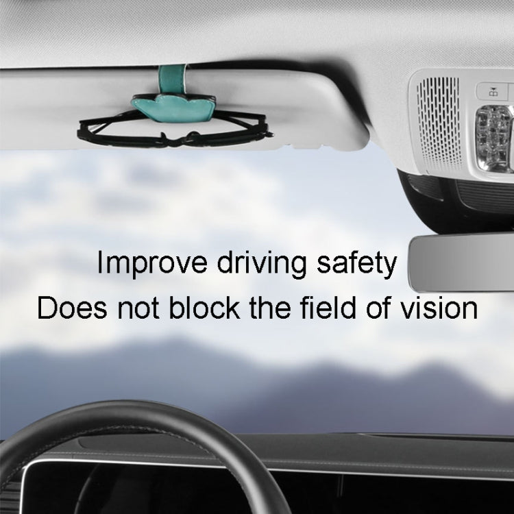 Automotive Shade Eyewear Holder Car Visor Sunglasses And Ticket Organizer(Gray) - Sunglasses & Glasses Clips by PMC TechLife | Online Shopping South Africa | PMC TechLife | Buy Now Pay Later Mobicred