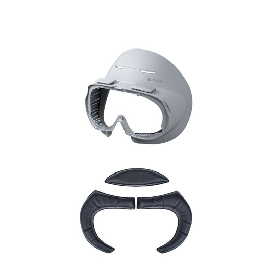 For PICO 4 Hibloks VR Glasses Face Cushion Widened Breathable Protector Pad, Spec: 1pc PU Cotton - free shipping - PMC Jewellery - Order now!