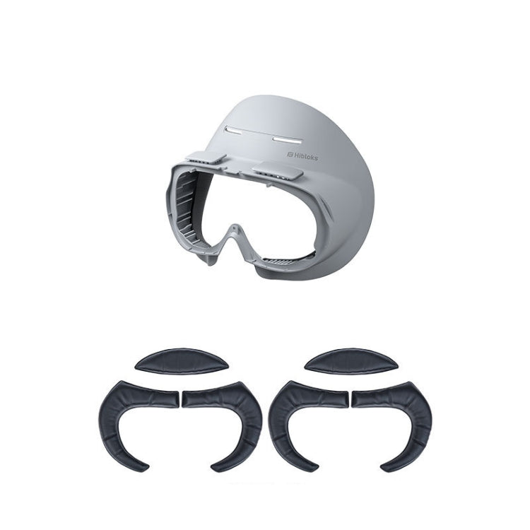 For PICO 4 Hibloks VR Glasses Face Cushion Widened Breathable Protector Pad, Spec: 2pcs PU Cotton - free shipping - PMC Jewellery - Order now!