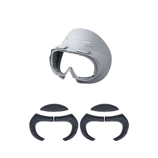 For PICO 4 Hibloks VR Glasses Face Cushion Widened Breathable Protector Pad, Spec: 2pcs PU Cotton - free shipping - PMC Jewellery - Order now!