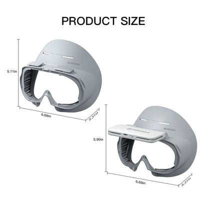For PICO 4 Hibloks VR Glasses Face Cushion Widened Breathable Protector Pad, Spec: 2pcs Ice Silk - free shipping - PMC Jewellery - Order now!