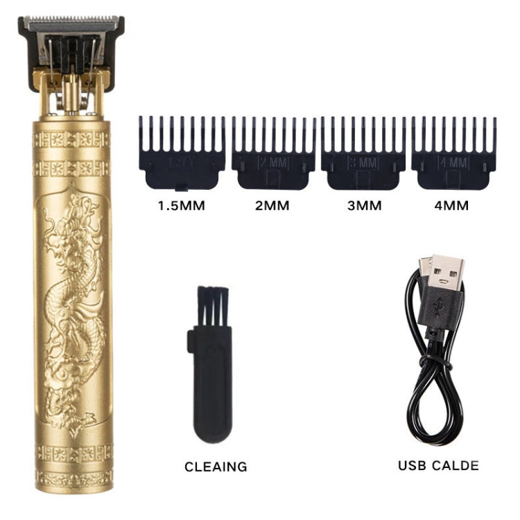 Household Haircutting Tools Electrical Haircut Pusher, Style: Dragon And Phoenix(Black)