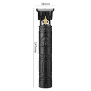 Household Haircutting Tools Electrical Haircut Pusher, Style: Dragon And Phoenix(Black)