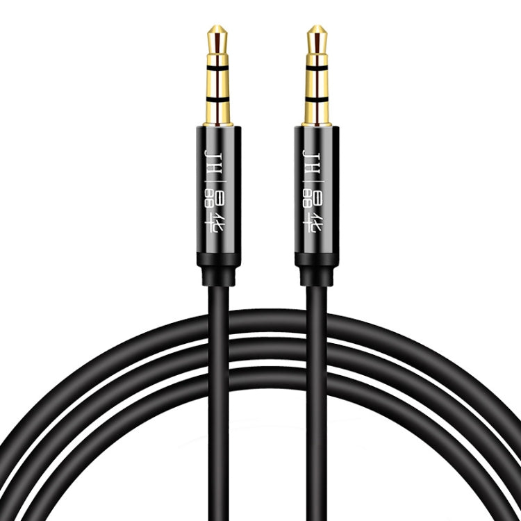 JINGHUA Audio Cable 3.5mm Male To Male AUX Audio Adapter Cable, Size: 2m(3 Knots Black) - free shipping - PMC Jewellery - Order now!