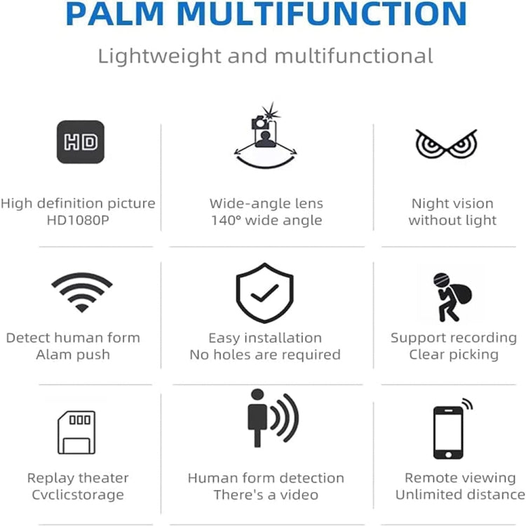 2 Million Pixel HD Home Smart WIFI Remote Mini 1080P Surveillance Camera, Specification: X5 - Mini Camera by PMC TechLife | Online Shopping South Africa | PMC TechLife | Buy Now Pay Later Mobicred