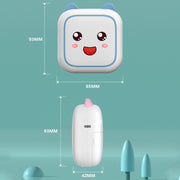 C26 Mini Portable Bluetooth Photo Label Thermal Printer, Spec: Blue+5 Paper+5 Stickers+3 Color Paper