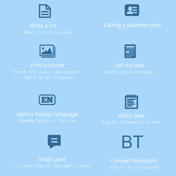 C15 Mini Student Bluetooth Inkless Photo Label Thermal Printer, Spec: Pink+10 Paper
