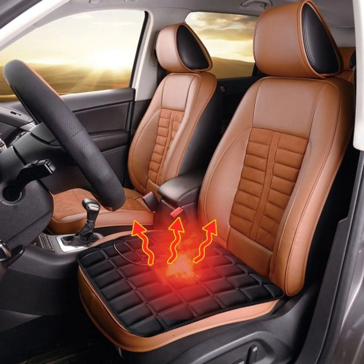 5V Car USB Interface Electric Heating Seat Cushion, Color: Black - Seat Accessories by PMC TechLife | Online Shopping South Africa | PMC TechLife | Buy Now Pay Later Mobicred