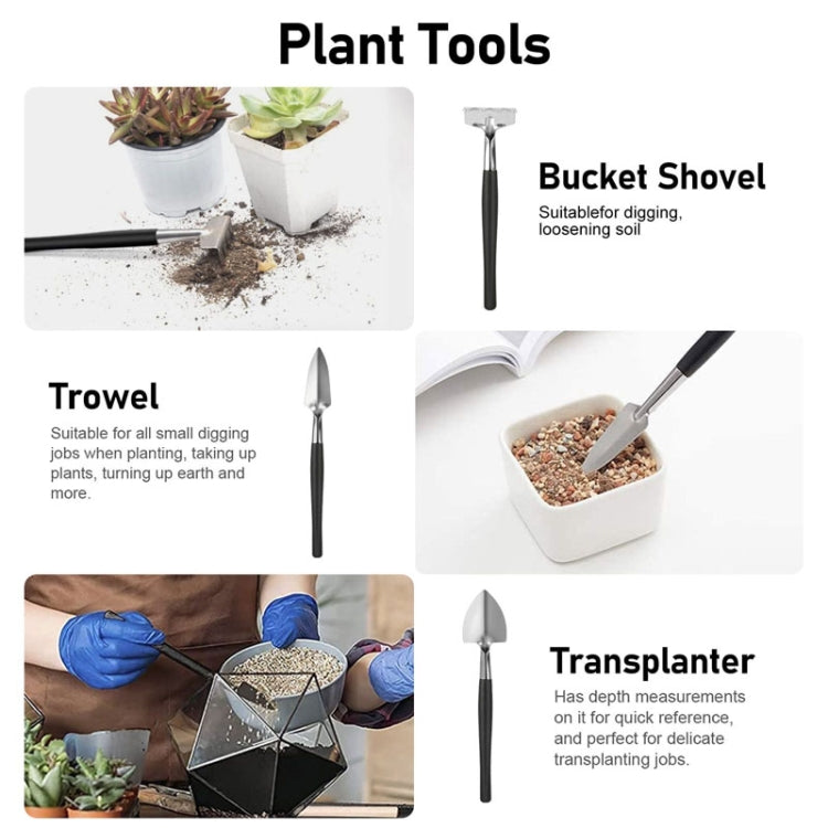 13pcs /Set Succulent Plant Gardening Tools Set Indoor Growing Removal Pots Horticultural Kits - Garden Hand Tools by PMC TechLife | Online Shopping South Africa | PMC TechLife