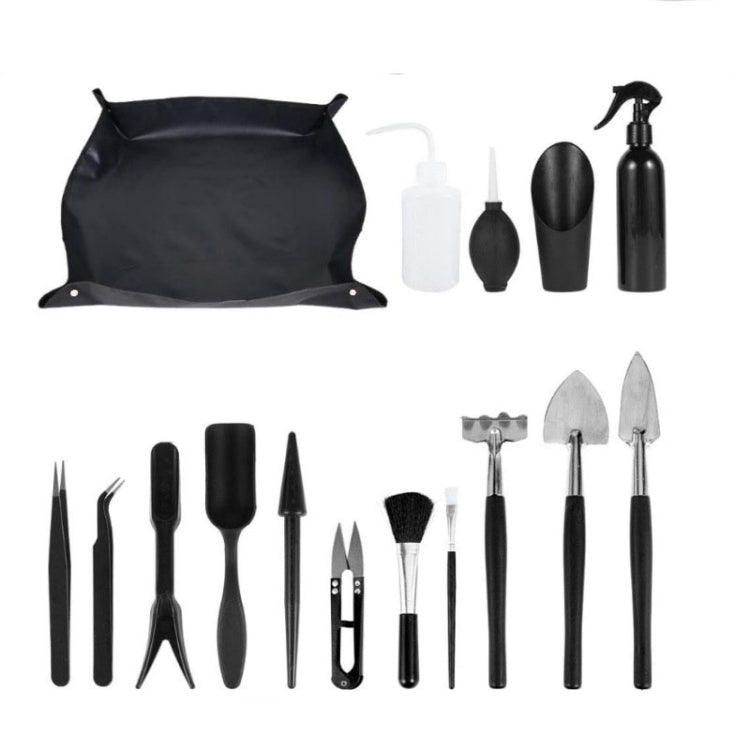 16pcs /Set Succulent Plant Gardening Tools Set Indoor Growing Removal Pots Horticultural Kits - Garden Hand Tools by PMC TechLife | Online Shopping South Africa | PMC TechLife