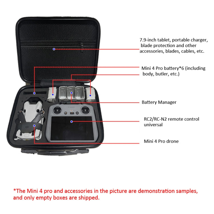 For DJI Mini 4 Pro / RC2 Remote Control Shoulder Bag Handy Crossbody Packet, Spec: Nylon - Carry Cases & Bags by PMC TechLife | Online Shopping South Africa | PMC TechLife | Buy Now Pay Later Mobicred