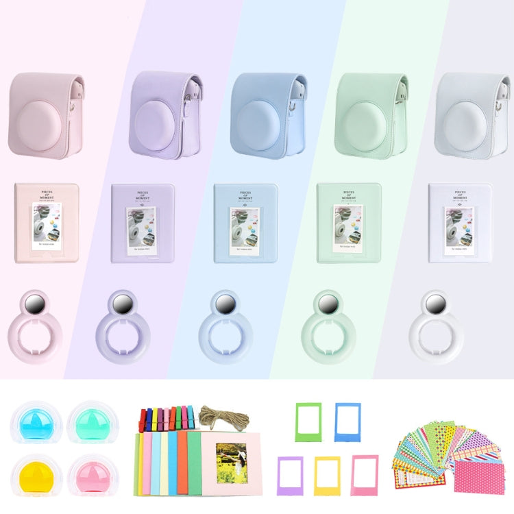 For Polaroid Mini12 7 in 1 Photo Album Sticker Photo Frame Camera Bag, Color: Green - free shipping - PMC TechLife - Order now!