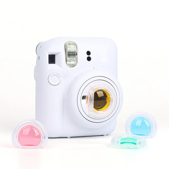 For Polaroid Mini12 7 in 1 Photo Album Sticker Photo Frame Camera Bag, Color: Pink