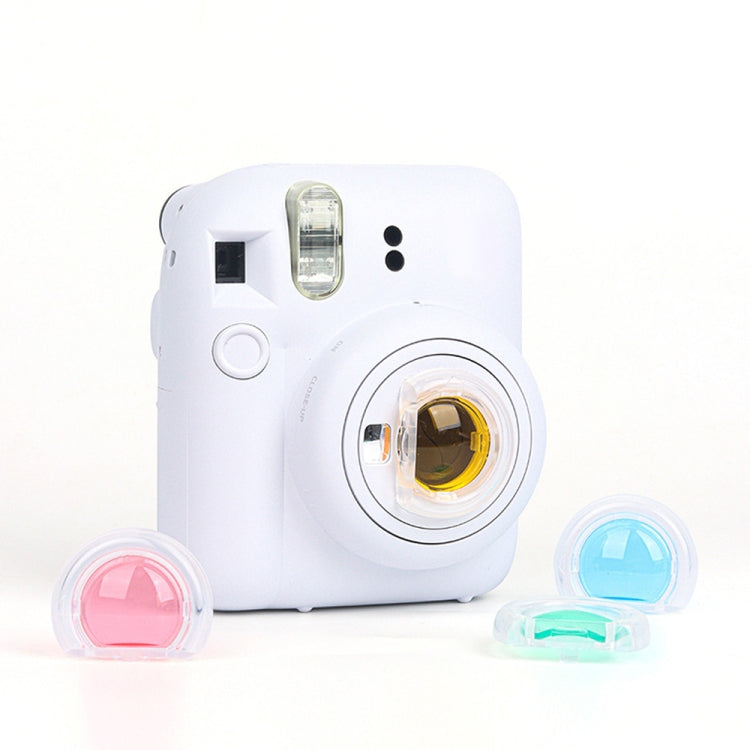 For Polaroid Mini12 7 in 1 Photo Album Sticker Photo Frame Camera Bag, Color: Pink