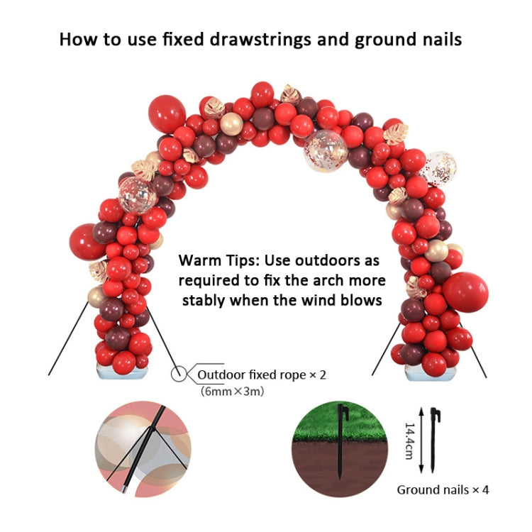 108 x 120 Inch Balloon Arch Stand Set Holiday Party Decoration Props - Balloons by PMC TechLife | Online Shopping South Africa | PMC TechLife