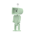 Mini Astronaut Magnetic LED Night Light Desktop Building Block Ornaments Desk Lamp, Color: Square Green - Bedside Light by PMc TechLife | Online Shopping South Africa | PMc TechLife | Buy Now Pay Later Mobicred