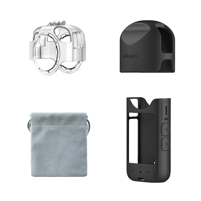 For Insta360 X3 AMagisn Protective Camera Accessories Lens Guard+Case
