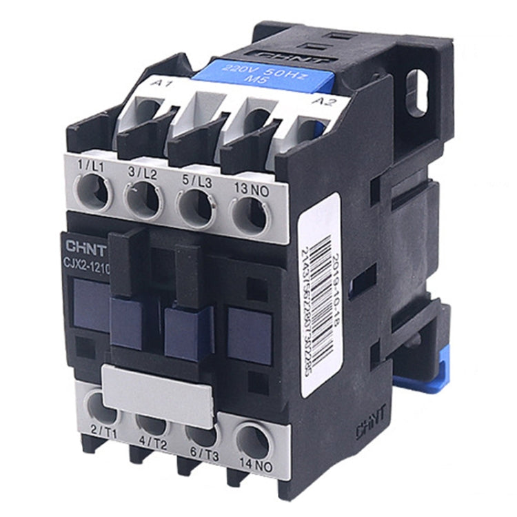 CHNT CJX2-1210 12A 220V Silver Alloy Contacts Multi-Purpose Single-Phase AC Contactor - Relays by CHNT | Online Shopping South Africa | PMC TechLife | Buy Now Pay Later Mobicred
