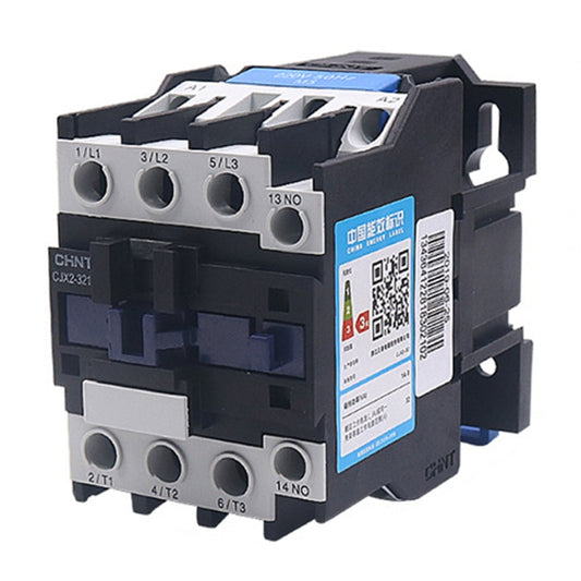 CHNT CJX2-3210 32A 220V Silver Alloy Contacts Multi-Purpose Single-Phase AC Contactor - Relays by CHNT | Online Shopping South Africa | PMC Jewellery | Buy Now Pay Later Mobicred