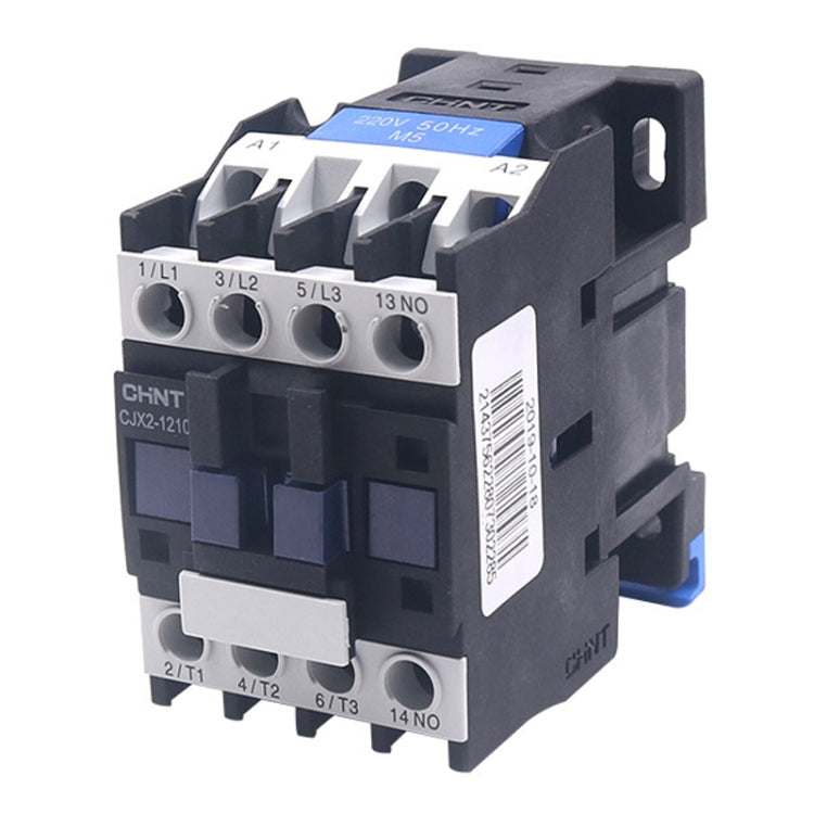 CHNT CJX2-1201 12A 220V Silver Alloy Contacts Multi-Purpose Single-Phase AC Contactor - Relays by CHNT | Online Shopping South Africa | PMC TechLife | Buy Now Pay Later Mobicred
