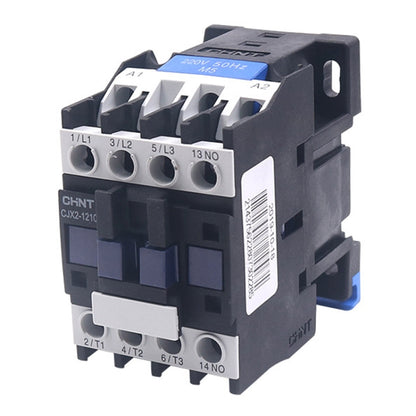 CHNT CJX2-1210 12A 220V Silver Alloy Contacts Multi-Purpose Single-Phase AC Contactor - Relays by CHNT | Online Shopping South Africa | PMC Jewellery | Buy Now Pay Later Mobicred
