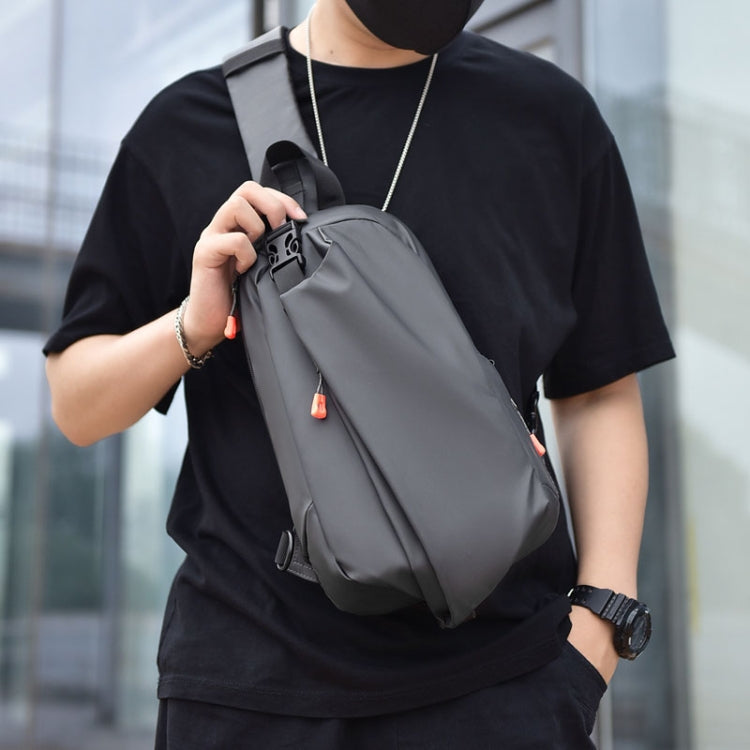 WEIXIER 6013 Casual Single-Shoulder Crossbody Packs Multifunctional Motorcycle Sports Chest Bag(Black) - Single-shoulder Bags by WEIXIER | Online Shopping South Africa | PMC TechLife | Buy Now Pay Later Mobicred