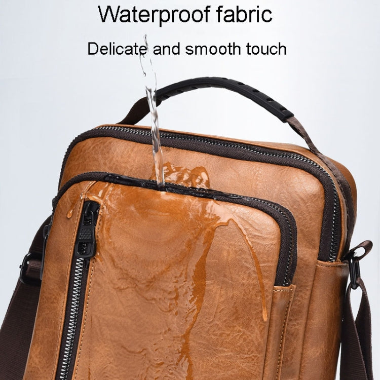 WEIXIER D288 Large Capacity Casual Crossbody Bag Business Waterproof Single Shoulder Packs(Black) - Single-shoulder Bags by WEIXIER | Online Shopping South Africa | PMC TechLife | Buy Now Pay Later Mobicred