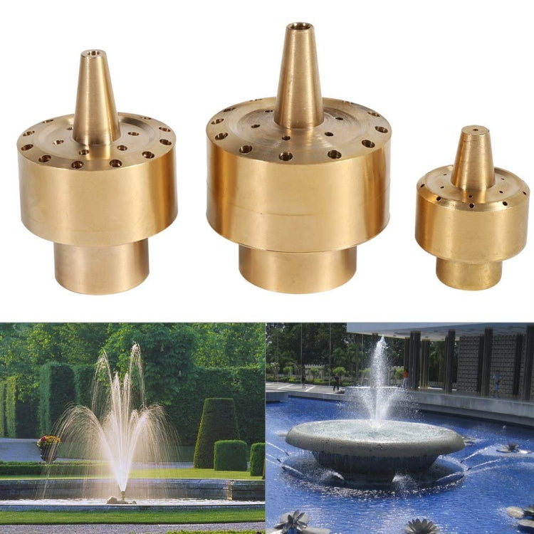 All Brass Flower Column Nozzle Inner Wire Garden Water Features Landscape Fountain Nozzle, Specification: DN25 1 inch - Watering & Irrigation by PMC TechLife | Online Shopping South Africa | PMC TechLife